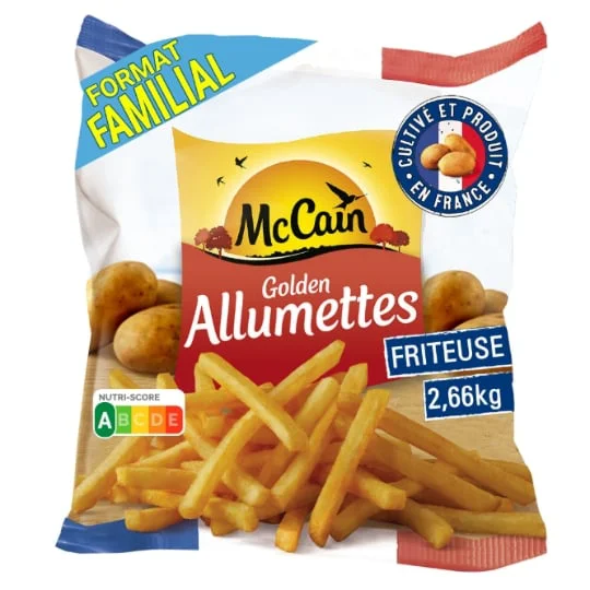 Frites golden alumettes