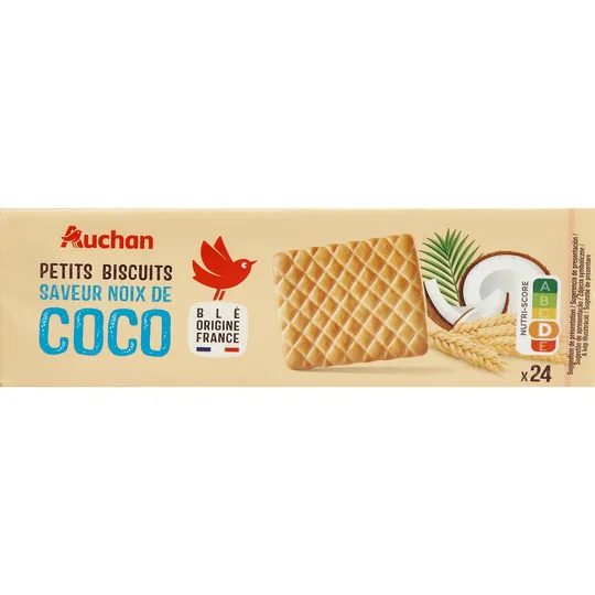 Petits biscuits saveur noix de coco