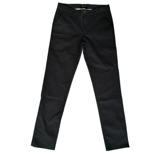 Pantalon chino homme noir 42