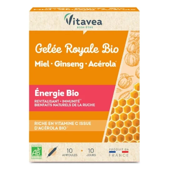 Complément alimentaire gelée royale Bio