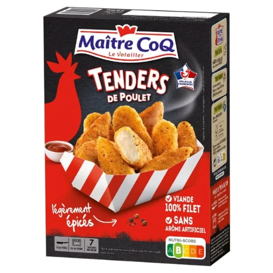 Tenders filet de poulet