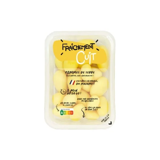 Pommes de terre entières sans peau