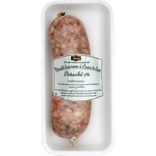 Saucisson de Lyon à cuire pistaché