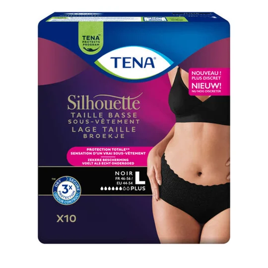 Sous-vêtements Silhouette Plus Taille Basse Noir L