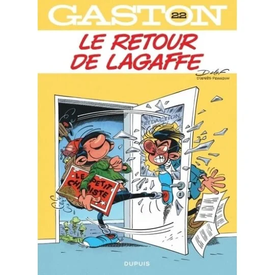 BD Gaston Lagaffe Tome 22 - Le retour de Lagaffe