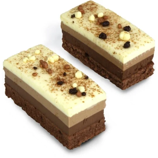 Entremets 3 chocolats