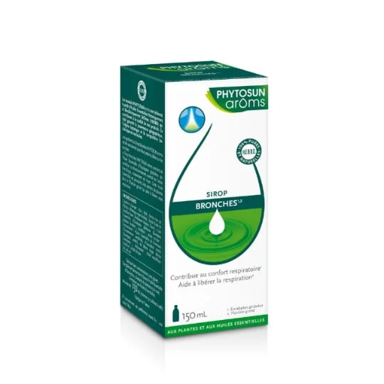Complément Alimentaire Bronches Sirop Aux Plantes & Aux Huiles Essentielles