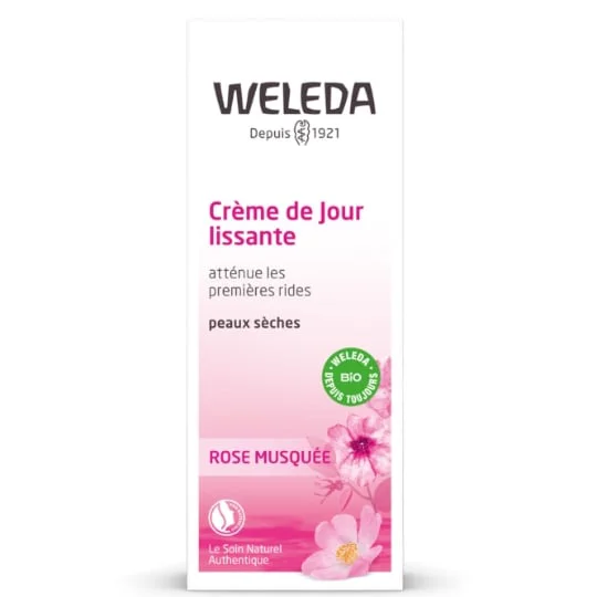 Crème visage Rose Musquée lissante jour