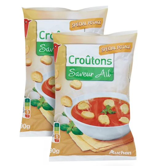 Croûtons saveur ail