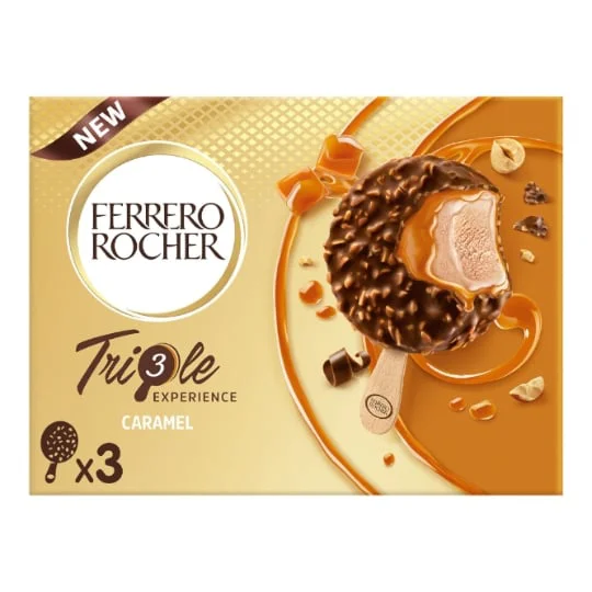 Glace caramel noisette