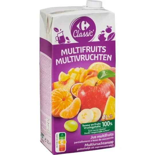 Jus multifruits