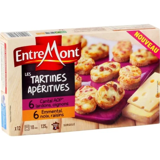 Tartines apéritives