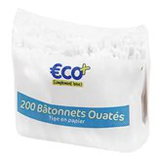 Coton-tiges Tige papier x200 bâtonnets