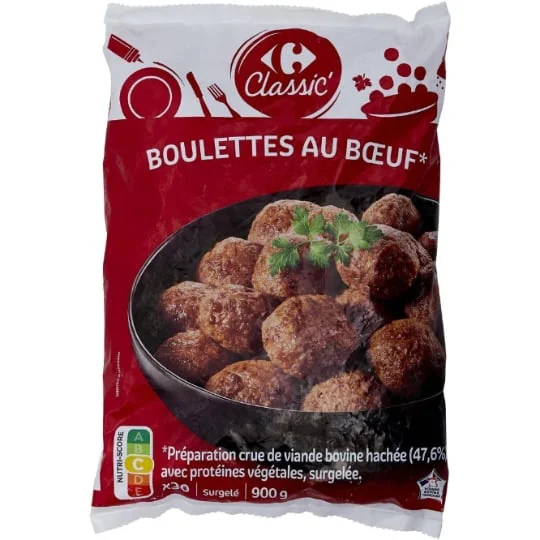 Boulettes au boeuf