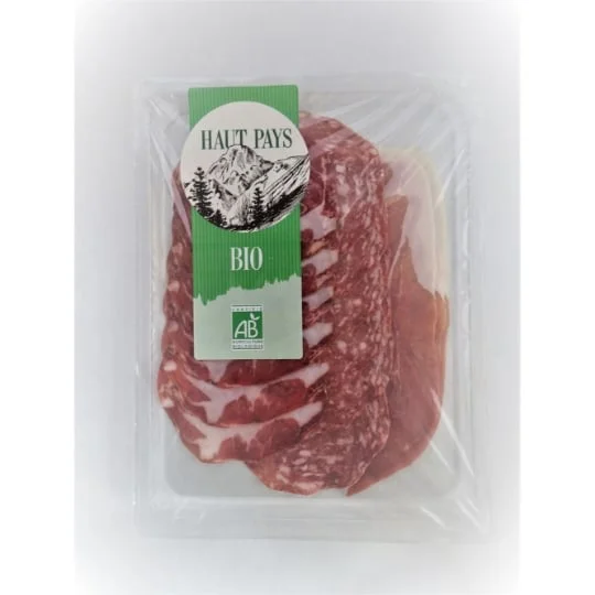 Plateau charcuterie bio assortiment