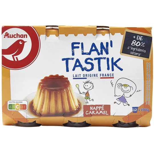 Flan au caramel