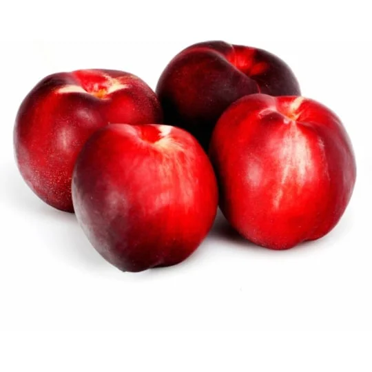 Nectarines chair blanche vrac