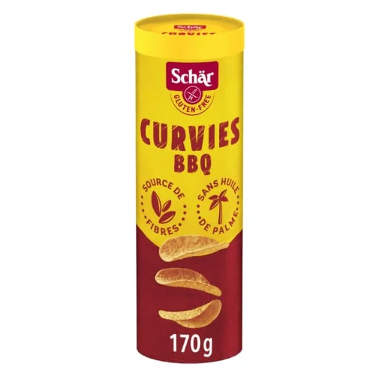Chips curvies BBQ sans gluten
