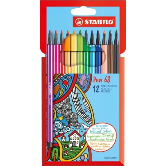 Feutres de coloriage Pen 68