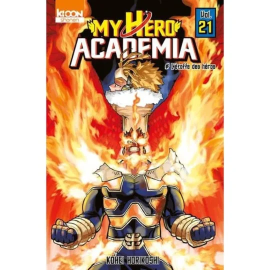 Manga My Hero Academia Tome 21 - L'étoffe des héros