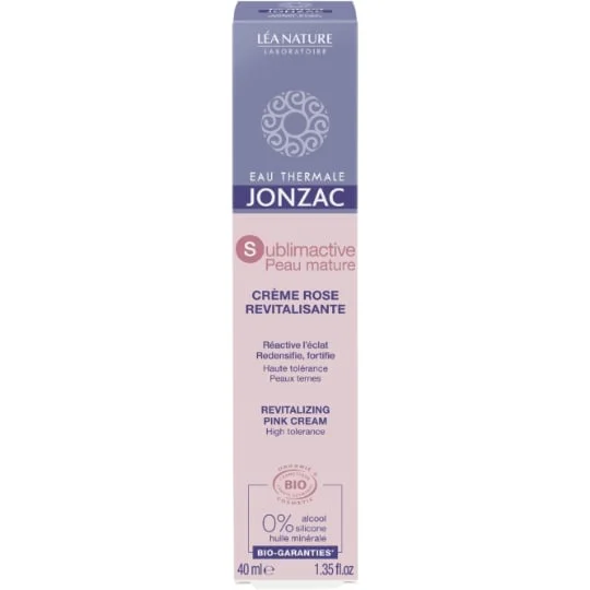 Crème visage rose peau mature sublimactive