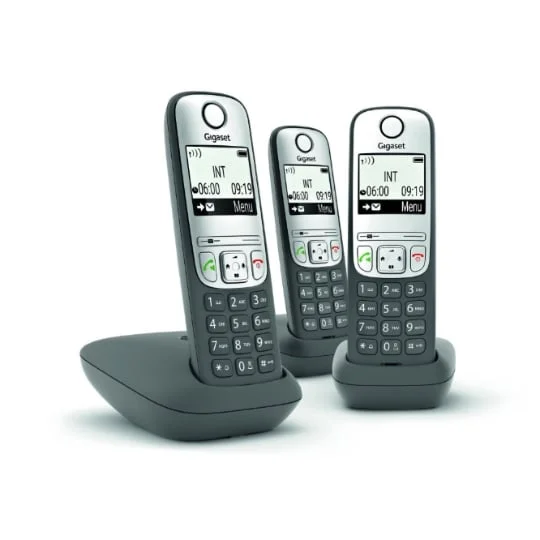 Téléphone fixe sans fil Trio A635 - Anthracite