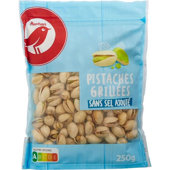 Pistaches grillées sans sel ajouté