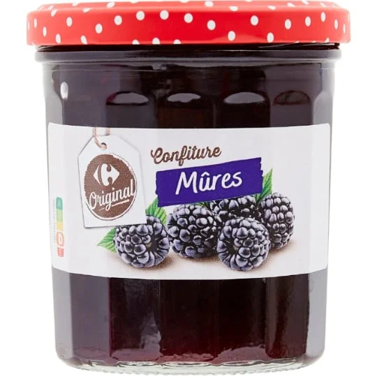 Confiture mûres