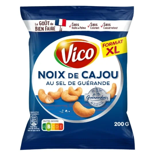 Noix de cajou sel de Gerande