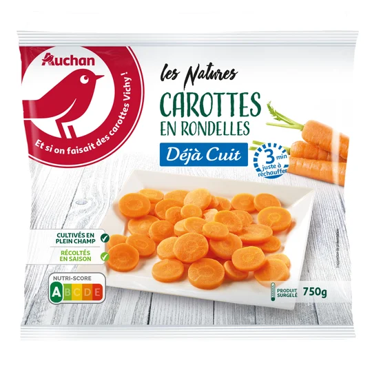 Déjà cuit - Carottes en rondelles