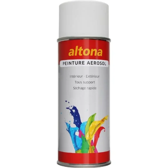 Peinture AEROSOL BLANC MAT