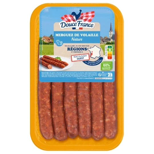 Merguez de volaille x6