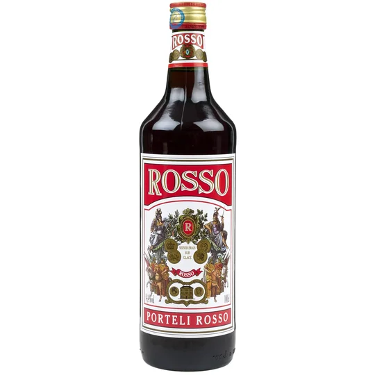Apéritif aromatisé à base de vin rosso 14,4%