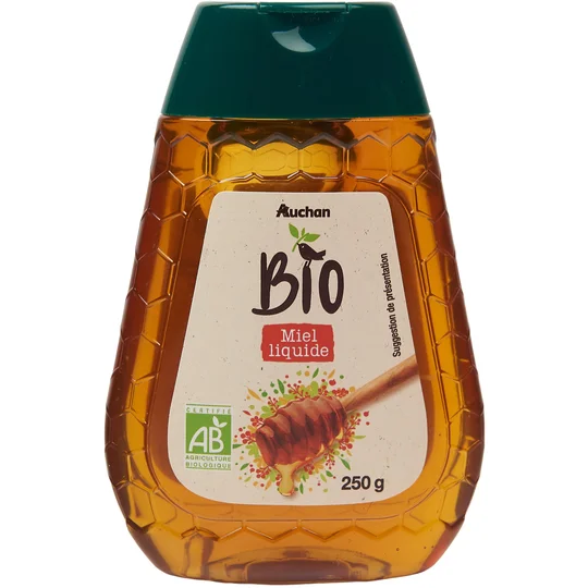 Miel liquide en flacon doseur