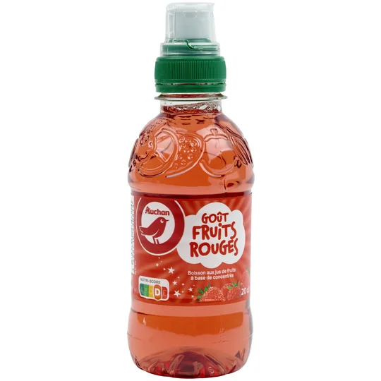 Boisson aux fruits rouges