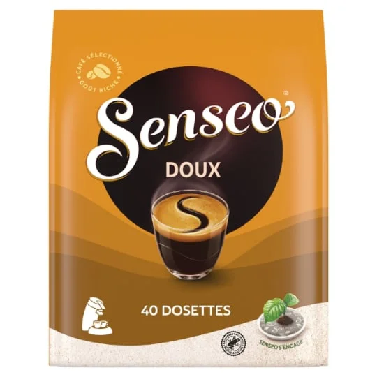 Café dosettes doux x40