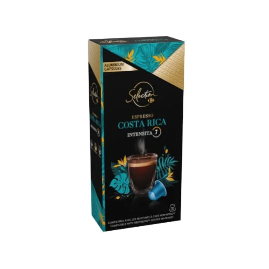 Café en capsules intensité 7