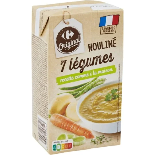 Soupe mouliné 7 légumes