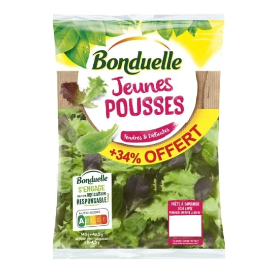 JEUNES POUSSES +34% OFFER
