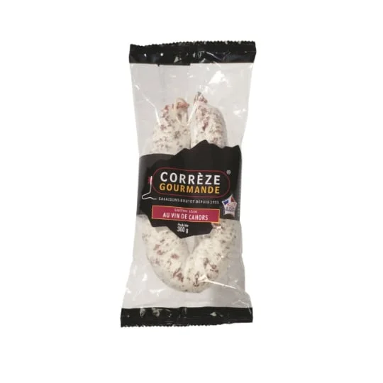 Saucisse sèche au vin de Cahors