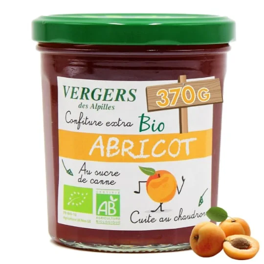 Confiture abricot Bio