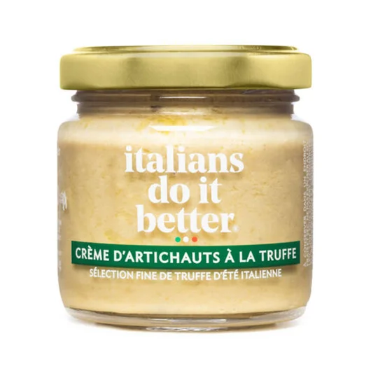 Crème d'artichauts à la truffe