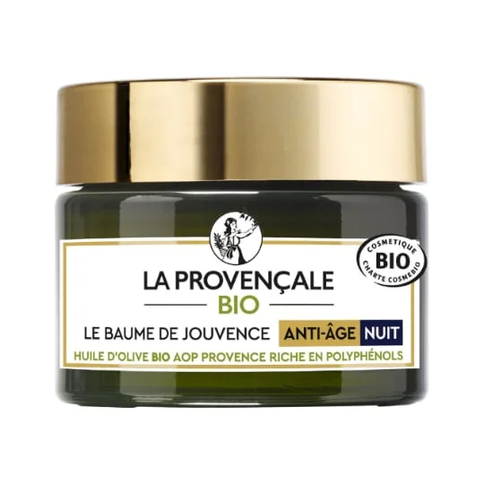 Baume Visage Nuit Anti-Âge Bio de Jouvence