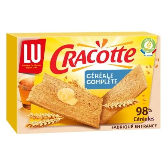 Biscottes aux céréales complètes