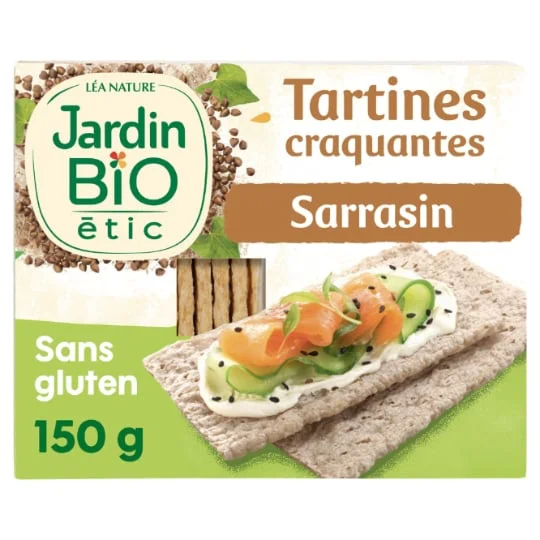 Tartines craquantes sarrasin sans gluten Bio
