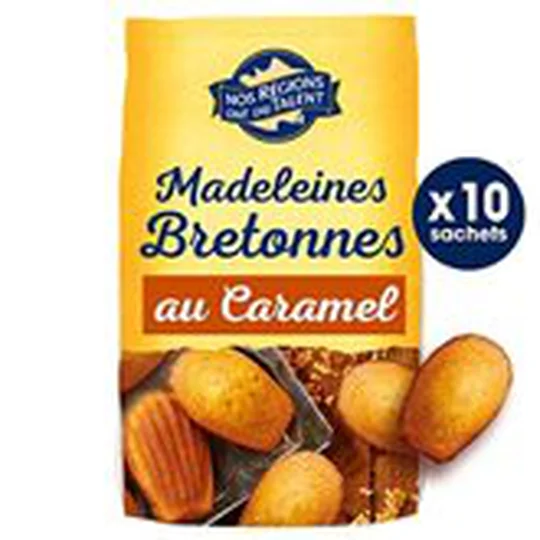 Madeleines au caramel