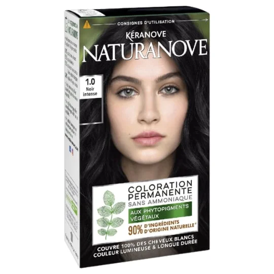 Coloration Permanente permanente sans ammoniaque 1.0 noir intense