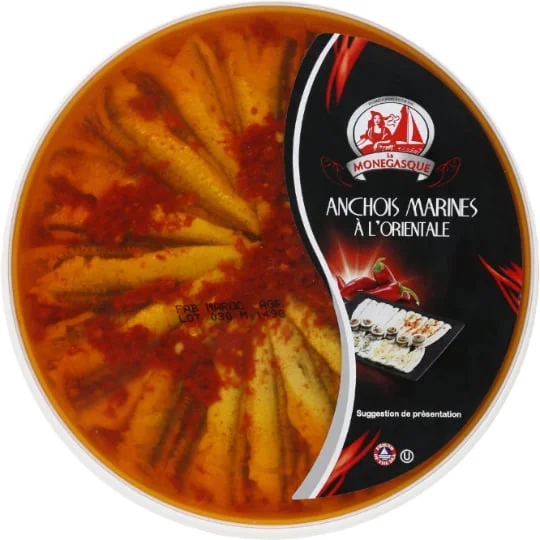 Anchois marinés à l'orientale