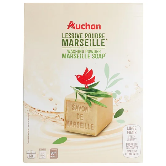 Lessive poudre savon de Marseille