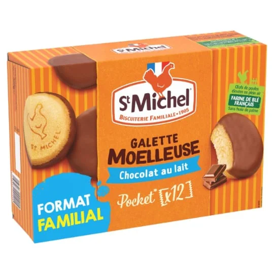 Galettes moelleuses napées Format familial